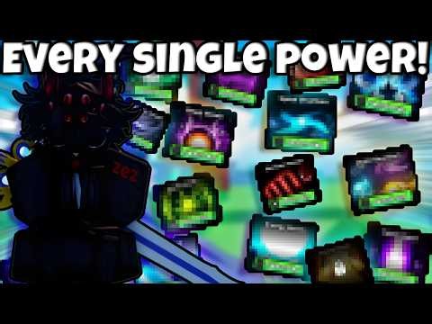 The Best And Worse Powers In Anime Fighting Simulator!
