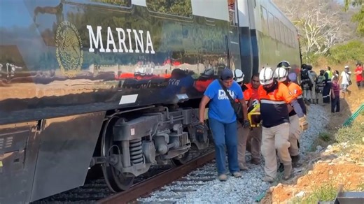 Mexican president says 13 dead in Interoceanic Train derailment in southern Mexico