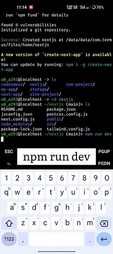 How to Install Next-Js In Android Phone 🤳 #technology #nextjs #trick
