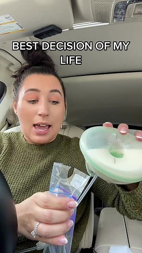 BEST DECISION OF MY LIFE: a wearable breast pump. Lets take advantage of the technology of 2022 ladies and make mom life just a BIT easier? Truly think this what has keep me going on my breastfeeding journey ✌🏼 Props to the elvie stride @elvie #elviestride #momsoftiktok #breastfeedingtips #breastfeedingjourney #wearablepump #handsfreepump #momlife #newmom #newmomtip #workingmom #newmomtips