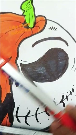 halloween 🎃💀 Drawing #artcreative #artforbeginners #halloween #happyhalloween #halloweendrawing #art