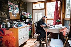 Meet the Artist Behind White Dog Café’s Iconic Canine Paintings