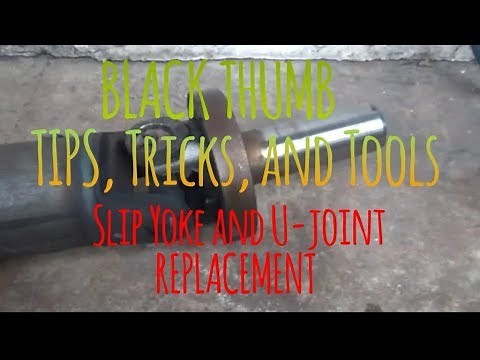 Replacing a Slip Yoke and U-Joint