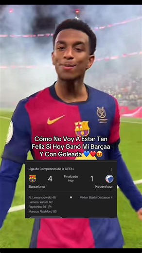 😍💙❤️@fcbarcelona Vs #københavn #championsleague #barça🔵🔴 | barcelona