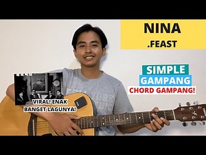 CHORD SIMPLE GAMPANG (Nina - Feast) (Tutorial Gitar) VIRAL!