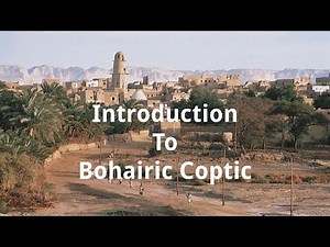 Bohairic Coptic 1: Intro + Noun(gender+number) + Definite Articles + Prepositions + Nominal Sentence
