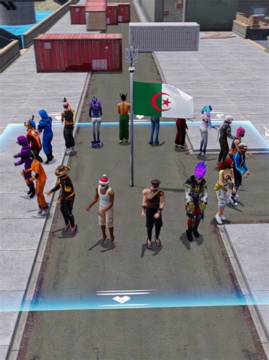 Exploring Algeria's Flag in Free Fire Series