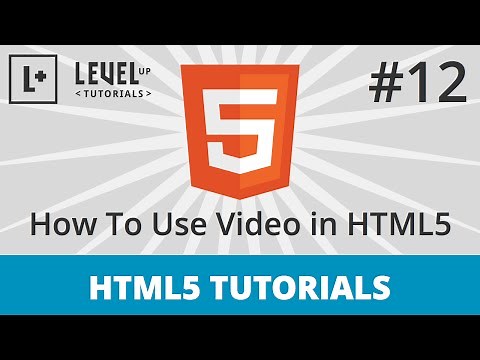 HTML5 Tutorials #12 - How To Use Video in HTML5 Part 1