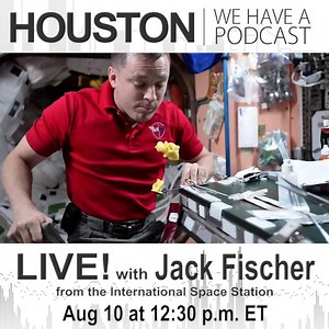 Houston, we have a live podcast…from space! We’ll chat with NASA Astronaut Jack “2fish” Fischer on the International Space Station today at 12:30 p.m. EDT. Ask your questions now and tune in this afternoon: https://www.facebook.com/ISS/videos/1659794337386824/?fref=mentions | NASA - National Aeronautics and Space Administration