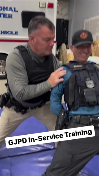 27K views · 334 reactions | #GJPD officers continue with their annual in-service training. This week’s classes included arrest control. #servingGJ #training #teamwork | Grand Junction Police Department | Facebook