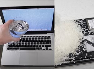Lifehack of the day: How to fix a water damaged laptop [VIDEO]