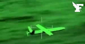 Mer Rouge: les images rares d'un hélicoptère de la Marine française abattant un drone houthi