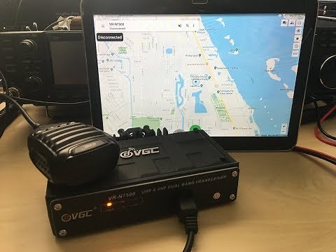 NEW! VHF/UHF Bluetooth Ham Radio, VGC VR-N7500, APP Programmable