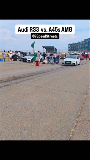 Speed Streets on Instagram: "RS3 vs A45s #fyp #automotive #7speedstreets #carspotting #gaschallenge"