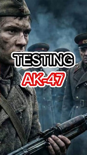 Testing of the first AK 47 prototype | Kalashnikov