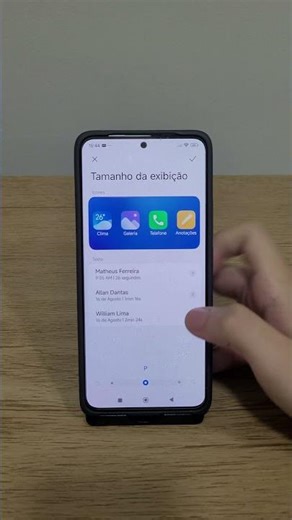 How to increase or decrease the size of app icons on Redmi Note 12 - Step by step