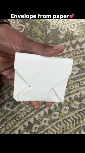 Envelope from Cardboard 💕||#youtubeshorts #diy #artandcraft #craftyhome