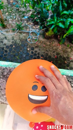 balloon emoji fall 💥🟠💥 #गुब्बारा #poppballons #ballongame #balloon #バルーン #balon #بالون #bóng bay