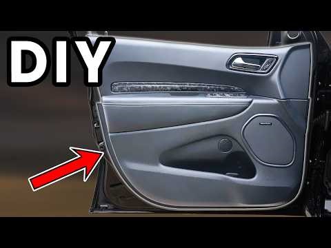 DIY 2019-2026 Dodge Durango Front Door Panel Removal | How To Remove Dodge Durango Door Panels