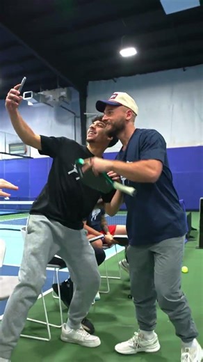 POV: Coach Jamie wins a shot in pickleball 🏆