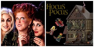 Vote for Hocus Pocus LEGO ideas featuring the Sanderson Sisters! | Chip and Company