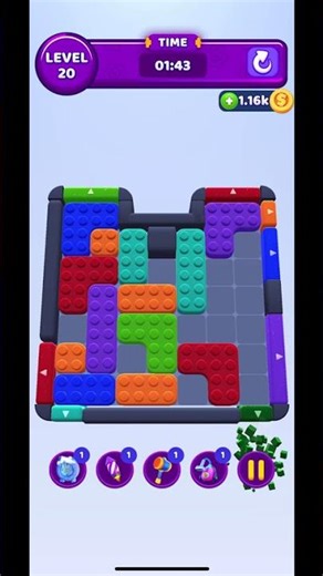 Color block level 20 GAME walkthrough