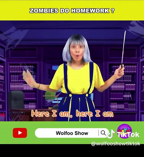 Zombie Fingers Family Song with Wolfoo