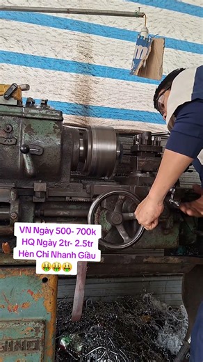 Thợ Tiện Việt Nam #xkldhànquốc #shorts