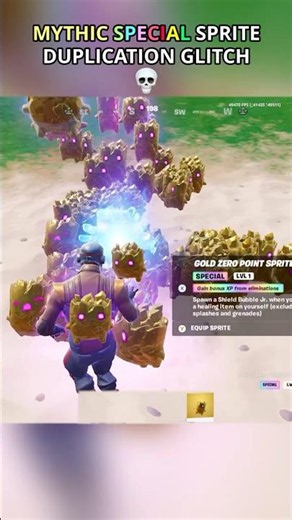 Sprite Duplication Glitch 💀 #fortnite #relishh