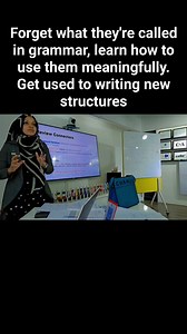 Remembering names of grammatical terms or rules don't matter. Habit formation through practices in close to reality tasks matters. Training With Rokhsana #TESOL #trainingday #Alhamdulillah #alhamdulillahforeverything #englishgrammar #grammar #amazingvideo #English #lifelessons #best #englishlanguage #englishlearning #englishclass #englishteacher | Training With Rokhsana