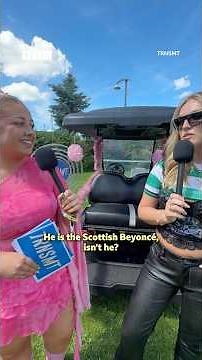 Oookkay so when are you free, Lewis Capaldi? Beth Alexandra chats to Perrie backstage at #TRNSMT