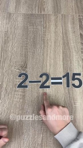 Solve the Equation Puzzle with Just One Move