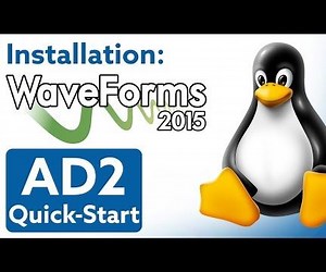 How to Install WaveForms 2015 in Linux