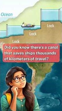This Canal Saves Ships 13,000 KM!