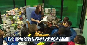 WXYZ and WMYD donations help young readers