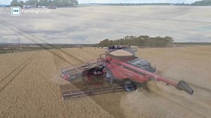 The CASE IH AF10 Combine harvester at the Farmstar Demo Day last week. CASE IH Farmstar Ltd. | Arable Men - Its in the soil