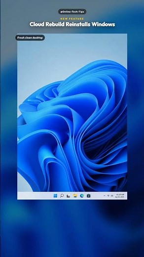 Windows 11 Cloud Rebuild: Reinstall Windows From the Cloud