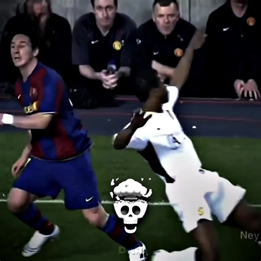 Young Messi's Scary Skills with Long Hair