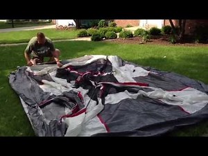 Coleman Max Cabin Tent Set Up Video