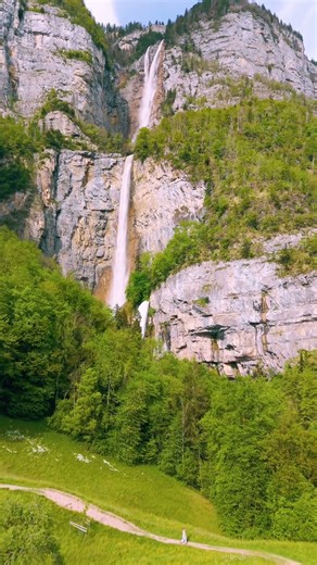 Seerenbach Falls Switzerland 🇨🇭 | One of Europe’s Tallest Waterfalls