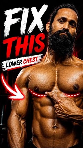 ⚙️Fix Your Lower Chest FAST (No One Does This)💥💯