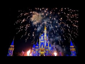 Fireworks at Cinderella's Castle | Walt Disney World Nighttime Ambience
