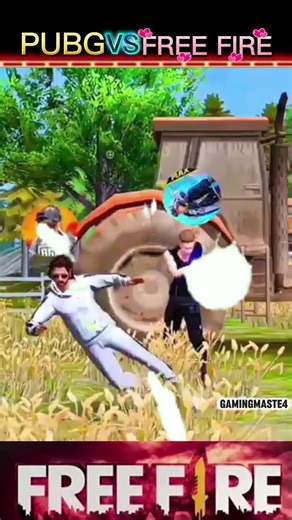 FF_vs_PUBG_☠️_#freefiersort #trending #video #pubgvsfreefire @gamingmaste4