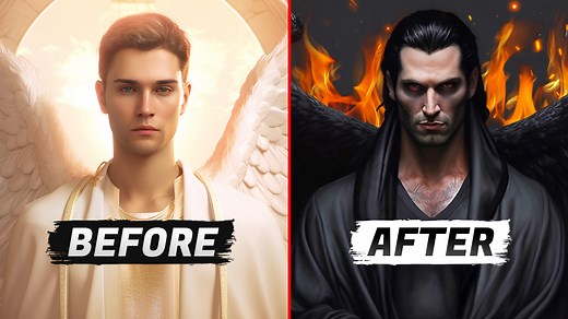 Many people assume that since God created the devil, He is responsible for evil. However, God didn't create a devil, Lucifer became a devil by his own actions. This video explains the story of Lucifer: how an angel became a devil. ➤Support Incredible Bible Revelations: https://bit.ly/DonateIBR #lucifer #satan #devil #demons #thefalloflucifer | Incredible Bible Revelations