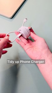 6K views · 56 reactions | How to tidy up phone charger. #tooltip #tutorial #fyi | 尹嘉萱Livia | Facebook