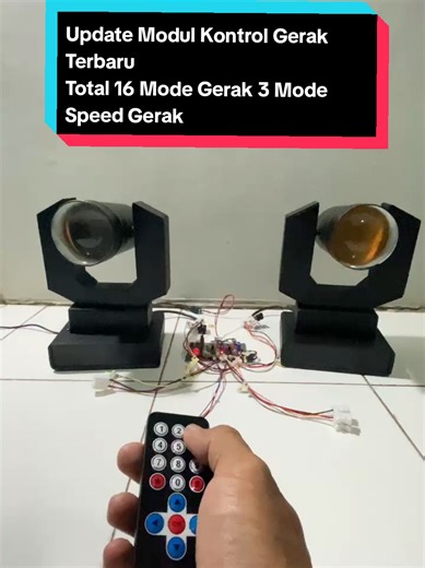 Update Modul Kontrol Gerak Terbaru: 16 Mode Gerak