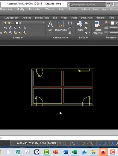 How to make a dynamic door block in AutoCAD #block #door #dynamicblock #autocad