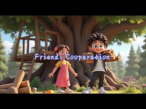 Friends Cooperation - Kids Story