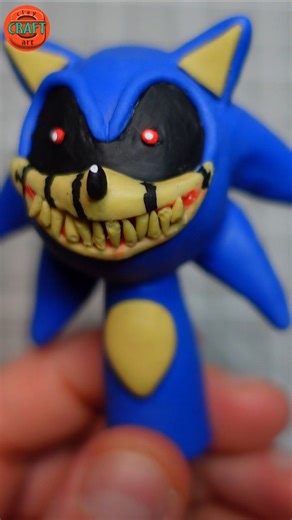 SONIC or SONIC.EXE ? #clay #sonic #sonicexe