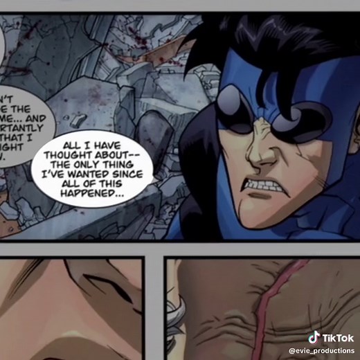 #INVINCIBLE • blue suit 🤝 Symbiote suit • #invincible #conquest #mark #grayson #edit #primevideo #invinciblewar #foryou #fyp